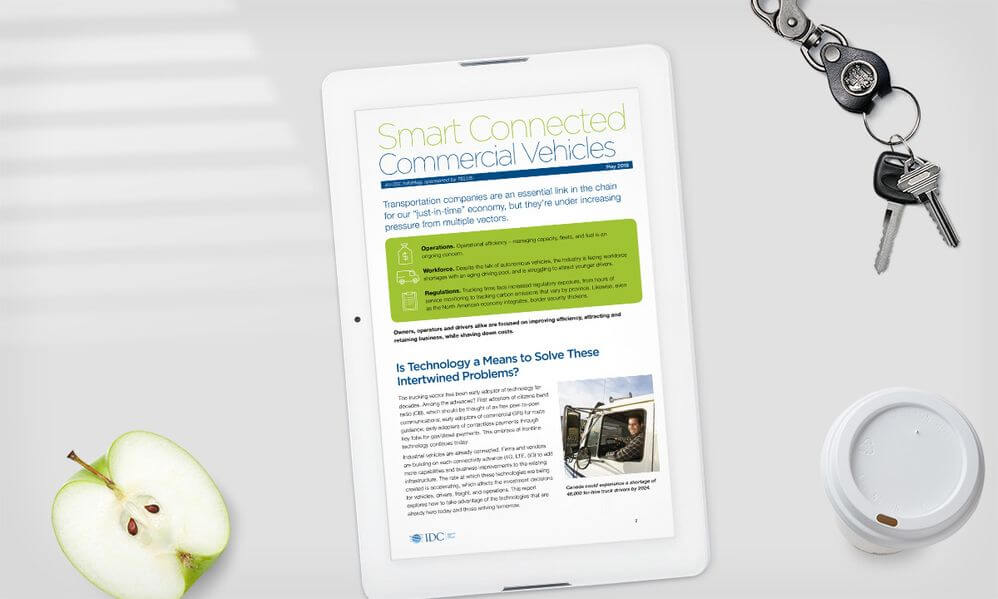 The Open Road Ahead For Smart Connected Commercial Vehicles