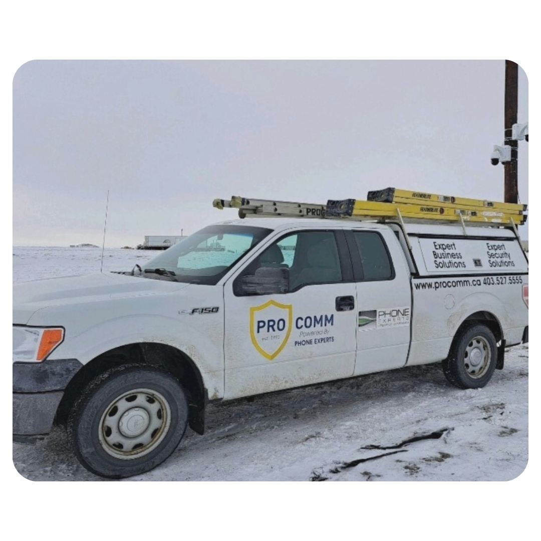 ProComm Truck serving Medicine Hat and area.